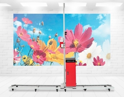 3D Concrete House Decal Gift Wedding Vertical Metal Mural Printer Glass UV Wall Printing Painting for Manufacturing Plant