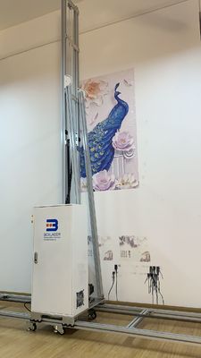 CE Automatic Wall Inkjet Printer , 220V 3d Wall Printer Machine