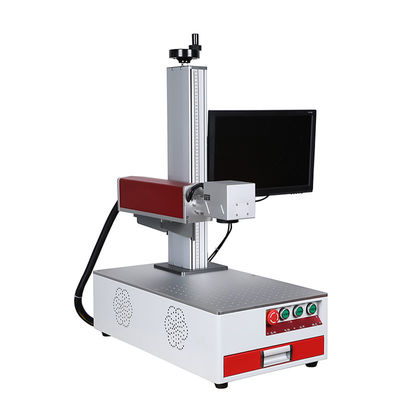 CE Fibre Laser Marking Machine , 8000mm/S Desktop Laser Marking Equipment