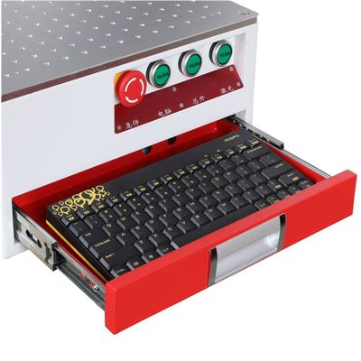 CE Fibre Laser Marking Machine , 8000mm/S Desktop Laser Marking Equipment