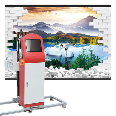 720dpi Automatic Wall Inkjet Printer , 10sqm/Hour UV Wall Printer