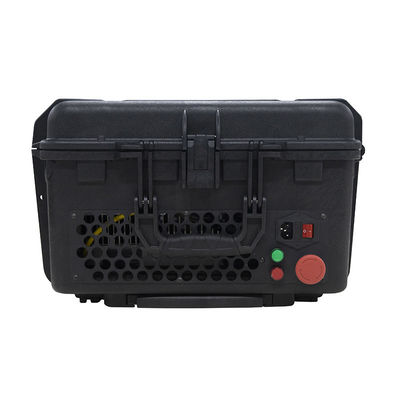 48V Handheld Laser Cleaning Machine , 100watt Laser Metal Rust Remover