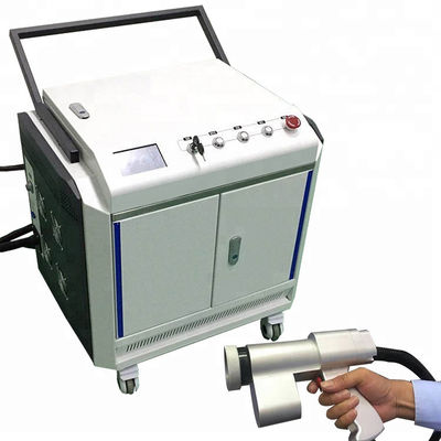Air Cooled 100KHz Metal Laser Cleaning Machine , 1064nm 500W Laser Cleaner