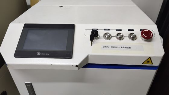 200Watt Metal Rust Remover Machine , 12m2/H Fiber Laser Cleaner