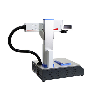 50W deep mop color IPG metal steel 3D mini laser marking machine
