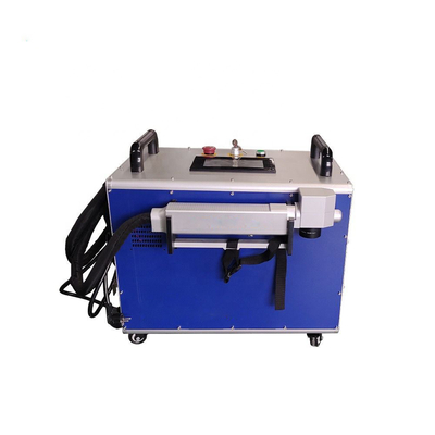 100W YAG fiber 1064nm laser cleaning machine for metal rust removal