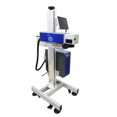 Wood Crystal Plastic Writing CO2 Laser Marking Machine 2D 3D 20W 30W Food Packaging