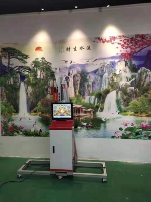 Automatic 3d Vertical Wall Printer Direct To Wall Painting Machine