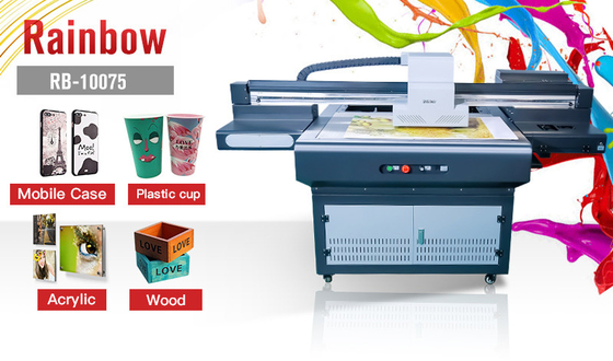 6090 UV Inkjet Printing Machine TX800 DX8 Heads Digital Phone Case Tile Printer