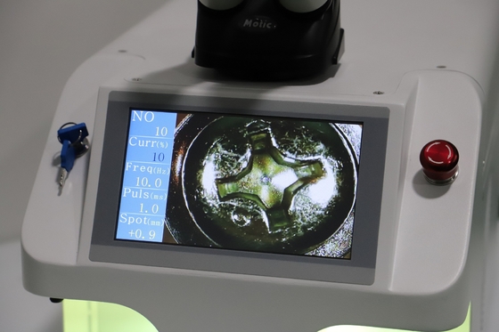 High Precision Laser Welding Machine Metal Ring Soldering 100w