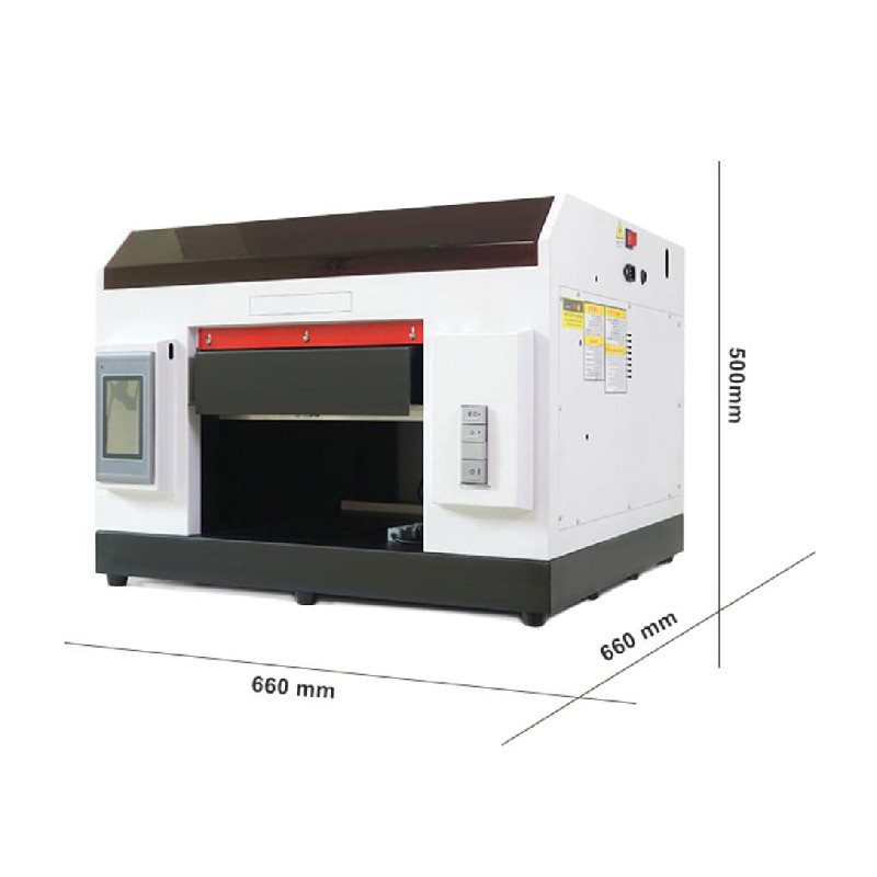 AC100-230V A3 UV Flatbed Printer A4 Small T-Shirt Printing with Rotating 3D T Shirt Stereo Printer Color Inkjet Printer