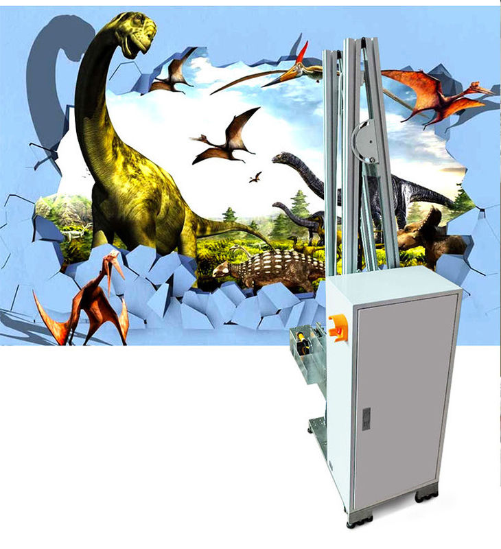 CE Automatic Wall Inkjet Printer , 220V 3d Wall Printer Machine