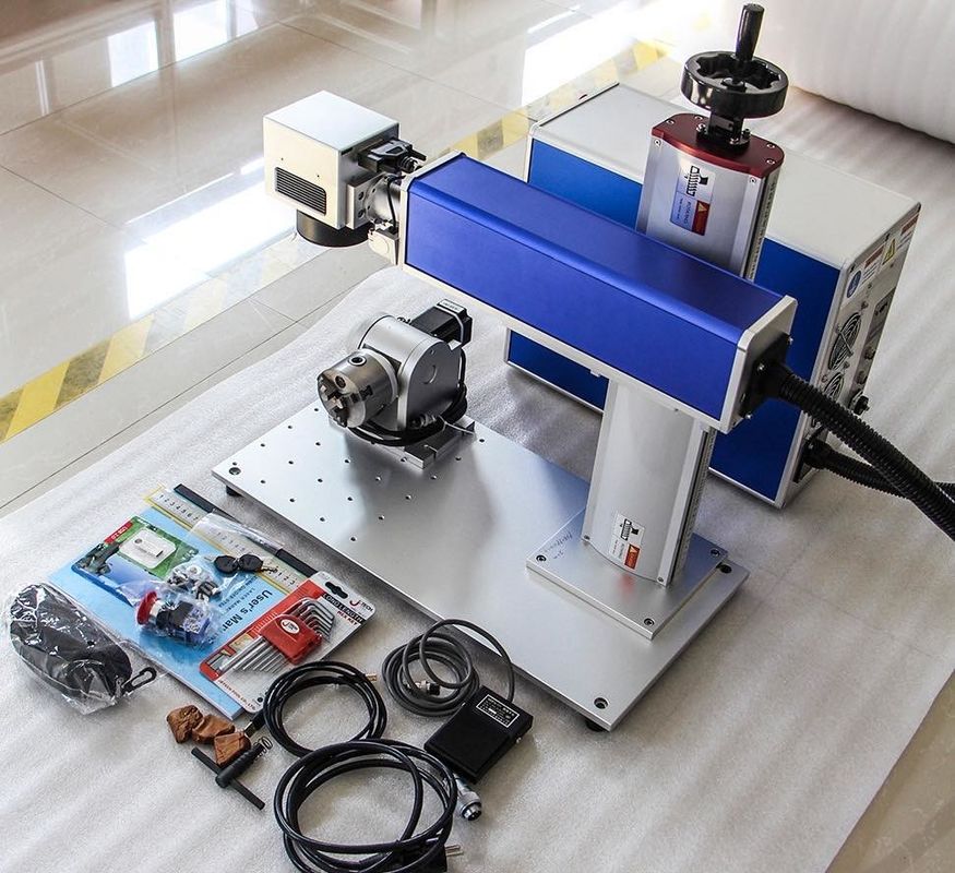 color fiber laser marking machine price /fiber laser engraver/laser marker on metal