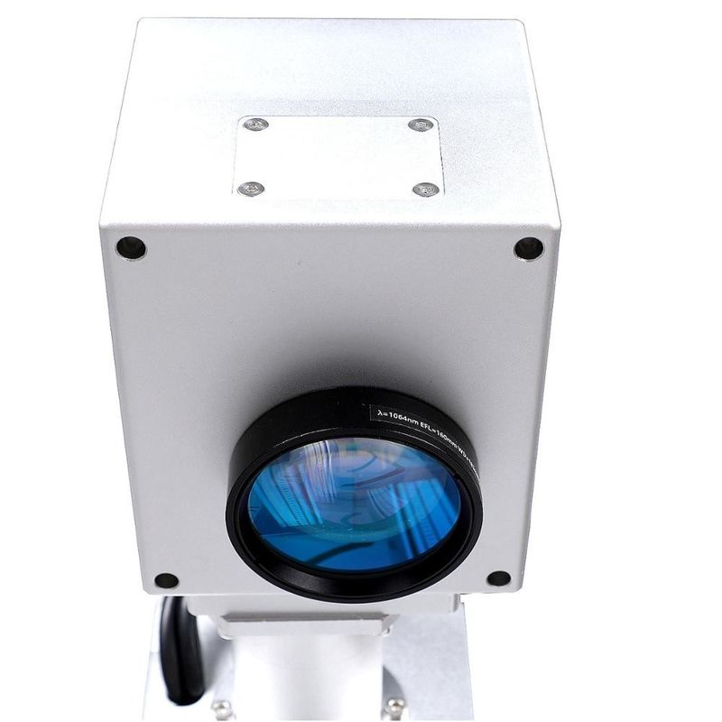 CE Fibre Laser Marking Machine , 8000mm/S Desktop Laser Marking Equipment