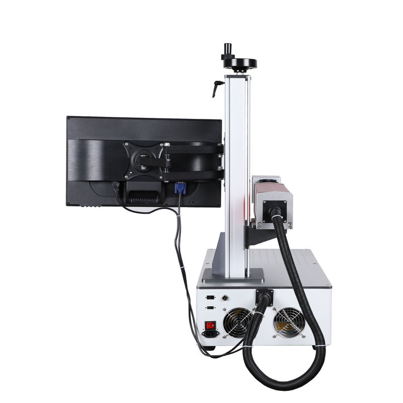 CE Fibre Laser Marking Machine , 8000mm/S Desktop Laser Marking Equipment