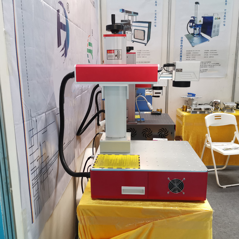 color fiber laser marking machine price /fiber laser engraver/laser marker on metal