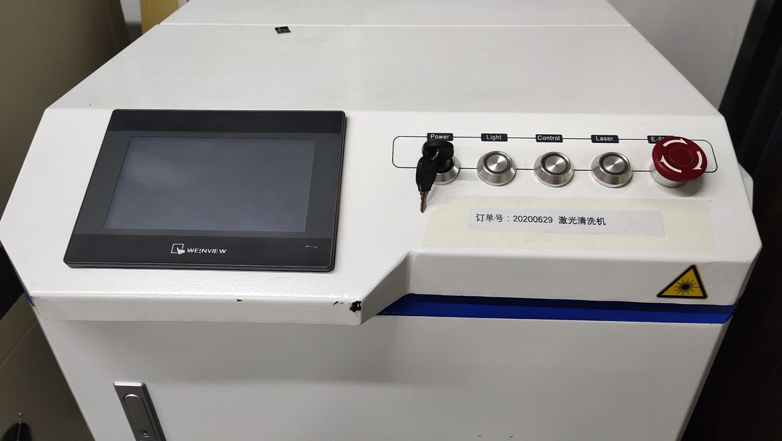 200Watt Metal Rust Remover Machine , 12m2/H Fiber Laser Cleaner