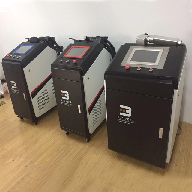 60w  200w 500w   handheld laser cleaning machine with raycus/max/reci  laser source
