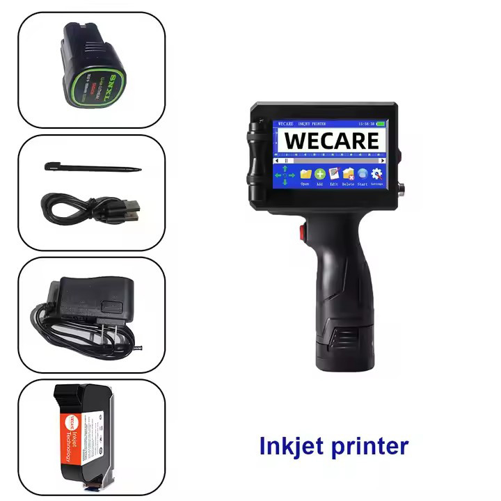 Automatic Grade Large Format Printer for Expiry Date Image Text Coding Machines Smart Logo Printer Handheld Inkjet Printer