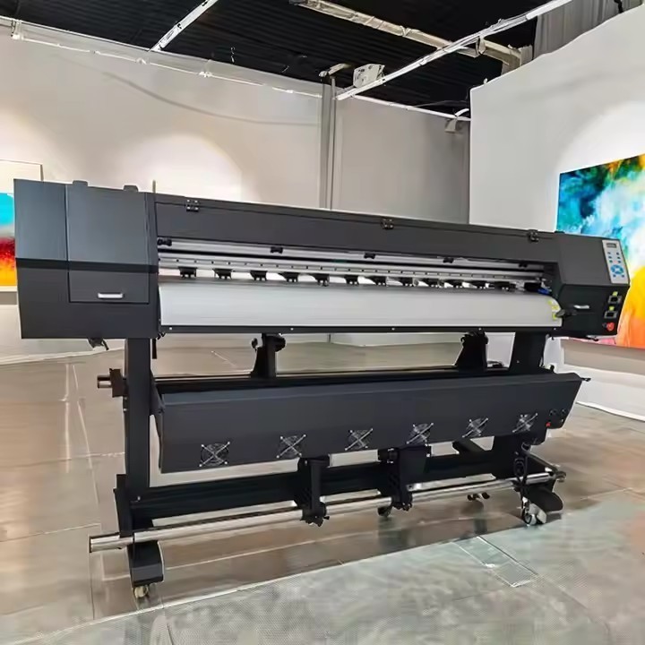 1.6m 1.8m Plotter Large Format Poster Canvas Vinyl Car Sticker Eco Solvent Printer for Bill Printing Requirements
