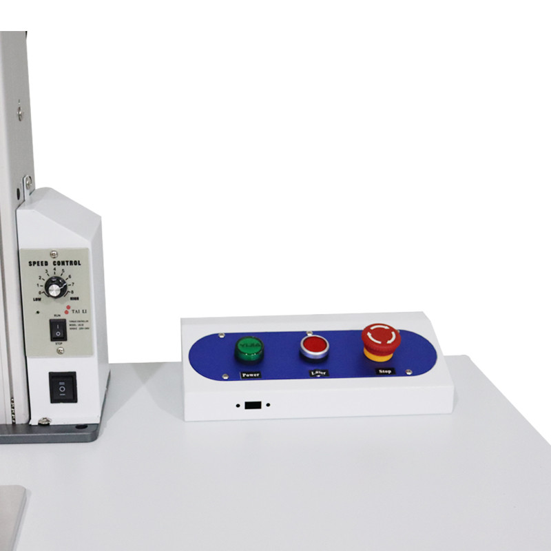 Laser marking machine engraving metal wood glass