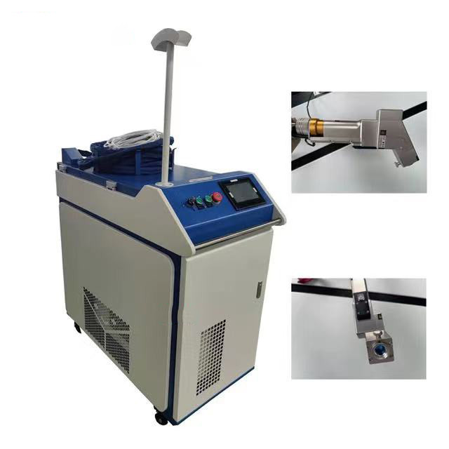 1000W 1500W 2000W Continuous Car Metal Rust Removal Fiber Handheld Laser Cleaning Machine